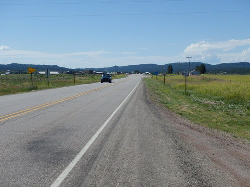 GDMBR: Southbound on US-84.